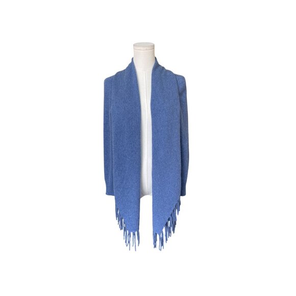 Charter Club Women’s 100% Cashmere Cardigan Sweater Size M Open Front Long Soft - Picture 1 of 6